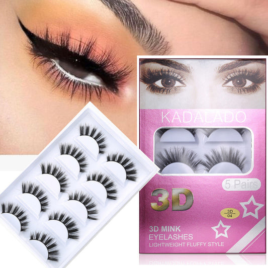 Lightweight Fluffy Style Mink Eyelashes - ERPOQ