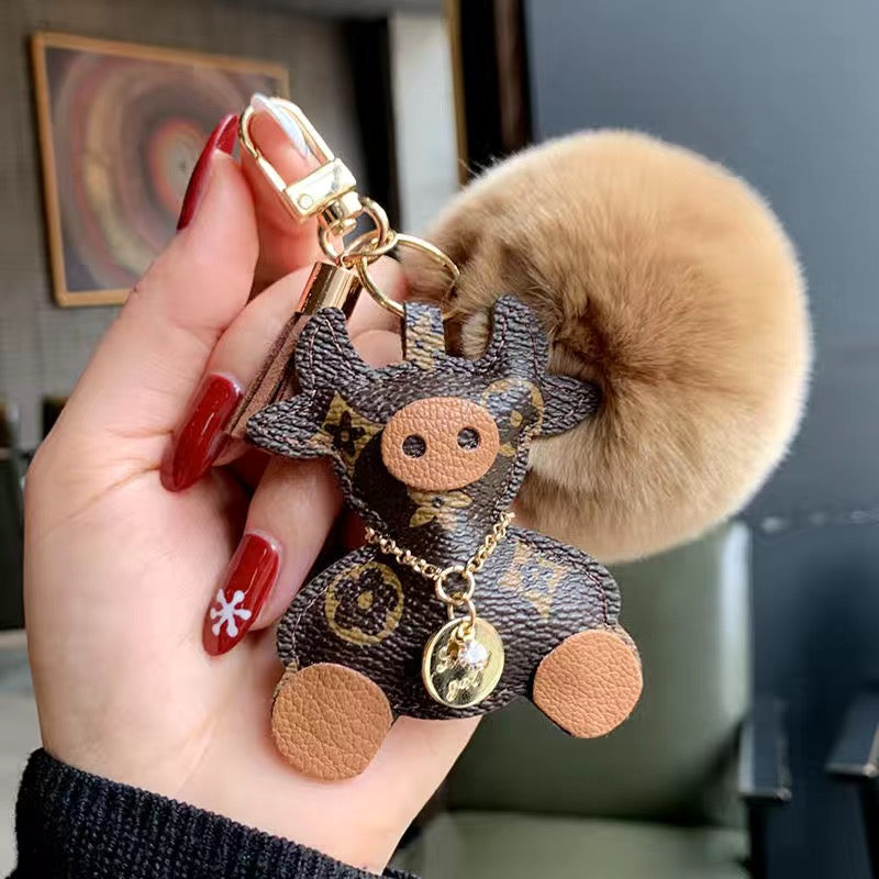 Creative Cow Single Key Chain Pendant - ERPOQ