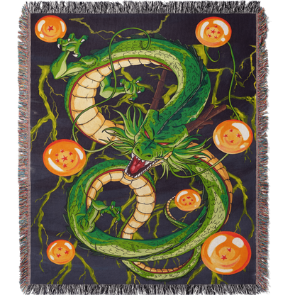 Dragon 2 Gewebter Decken-Wandteppich