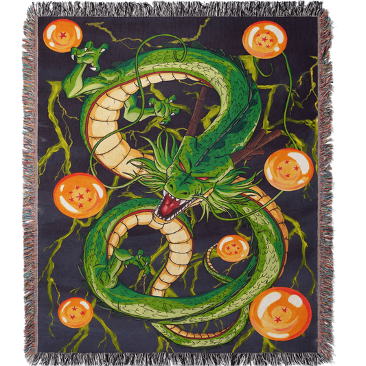 Dragon 2 Gewebter Decken-Wandteppich