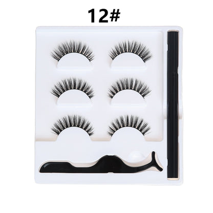 Self-Adhesive Eyeliner Eyelashes Set