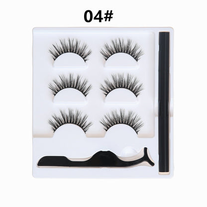 Self-Adhesive Eyeliner Eyelashes Set