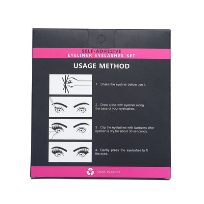 Self-Adhesive Eyeliner Eyelashes Set