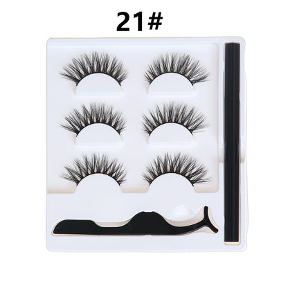 Self-Adhesive Eyeliner Eyelashes Set