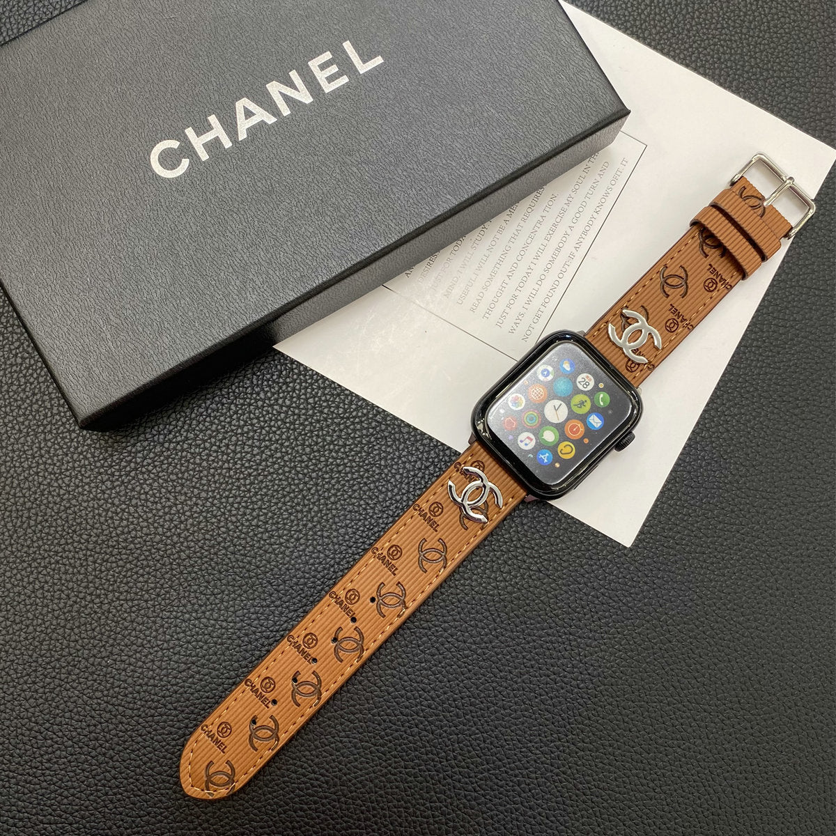 Autumn Leather Apple Watch Straps