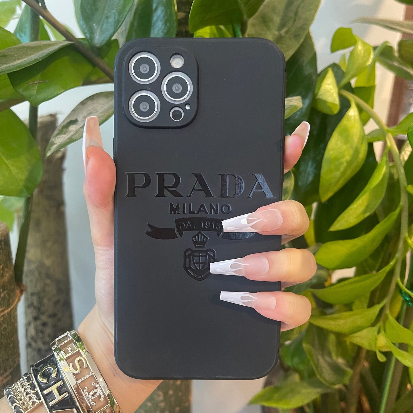 Stampa nera per iPhone (4 stili)