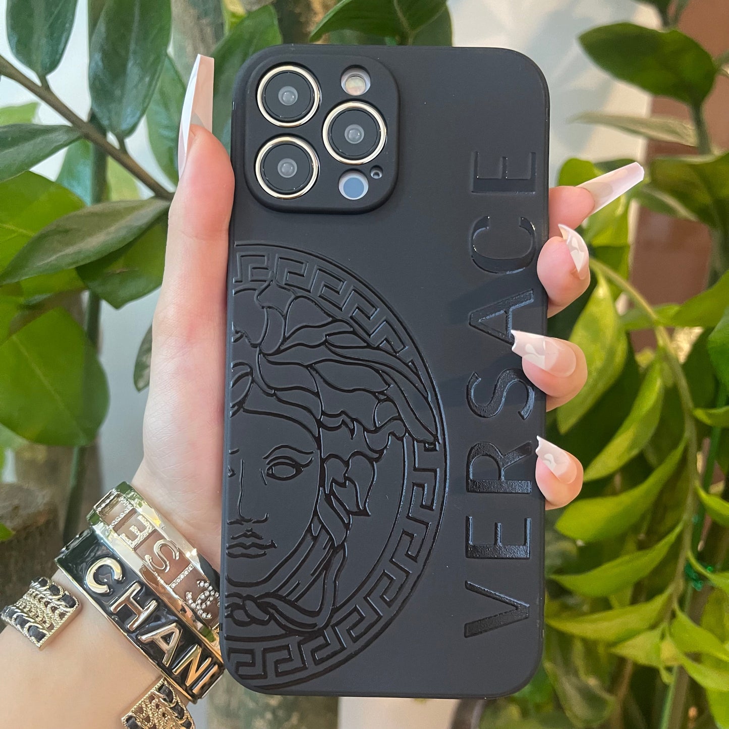 Printed Black iPhone For iPhone (3 Styles)