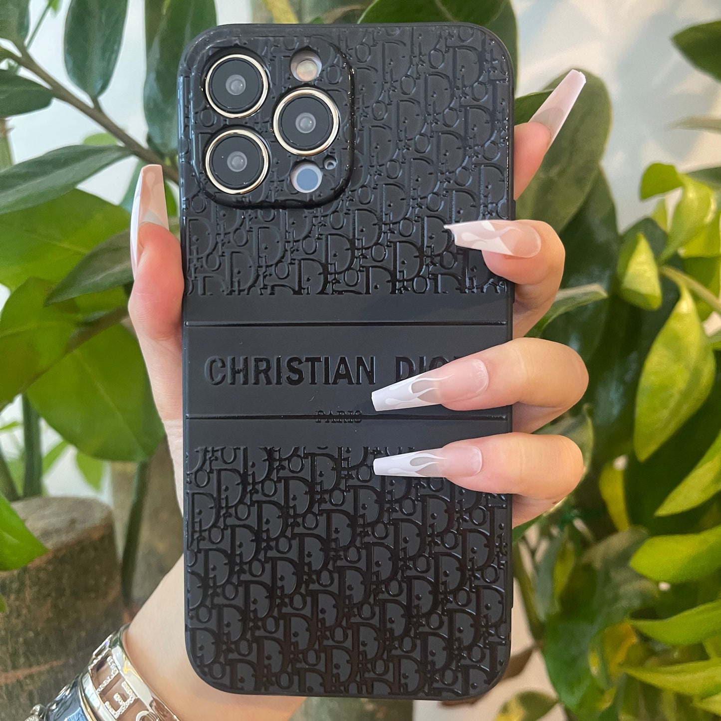Stampa nera per iPhone (4 stili)