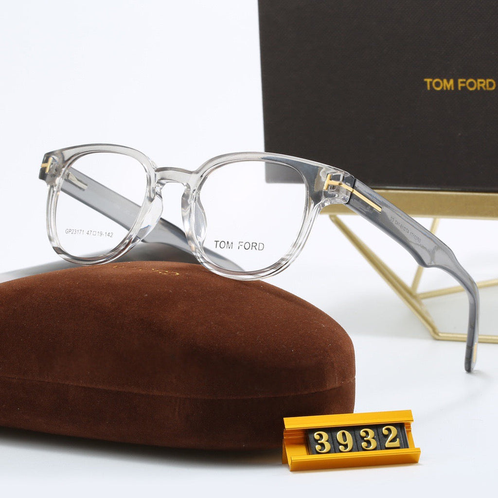 Fashion Transparent Frame Glasses