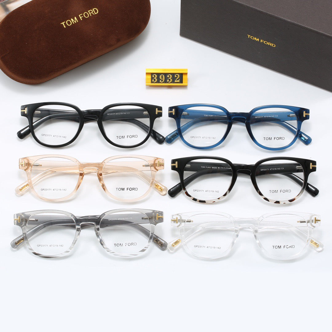 Fashion Transparent Frame Glasses