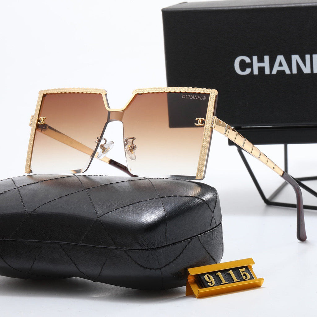 Fashion Metal Frame Sunglasses
