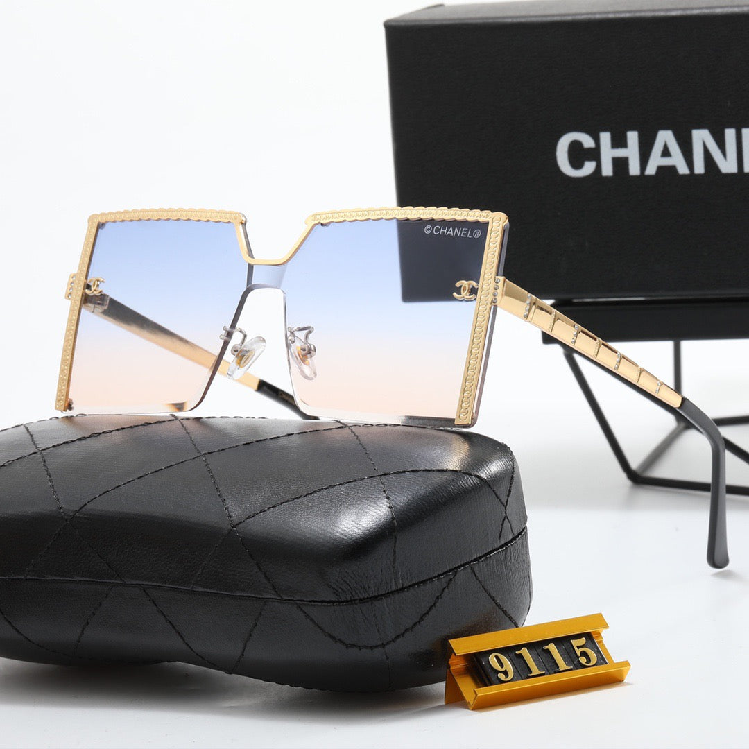 Fashion Metal Frame Sunglasses