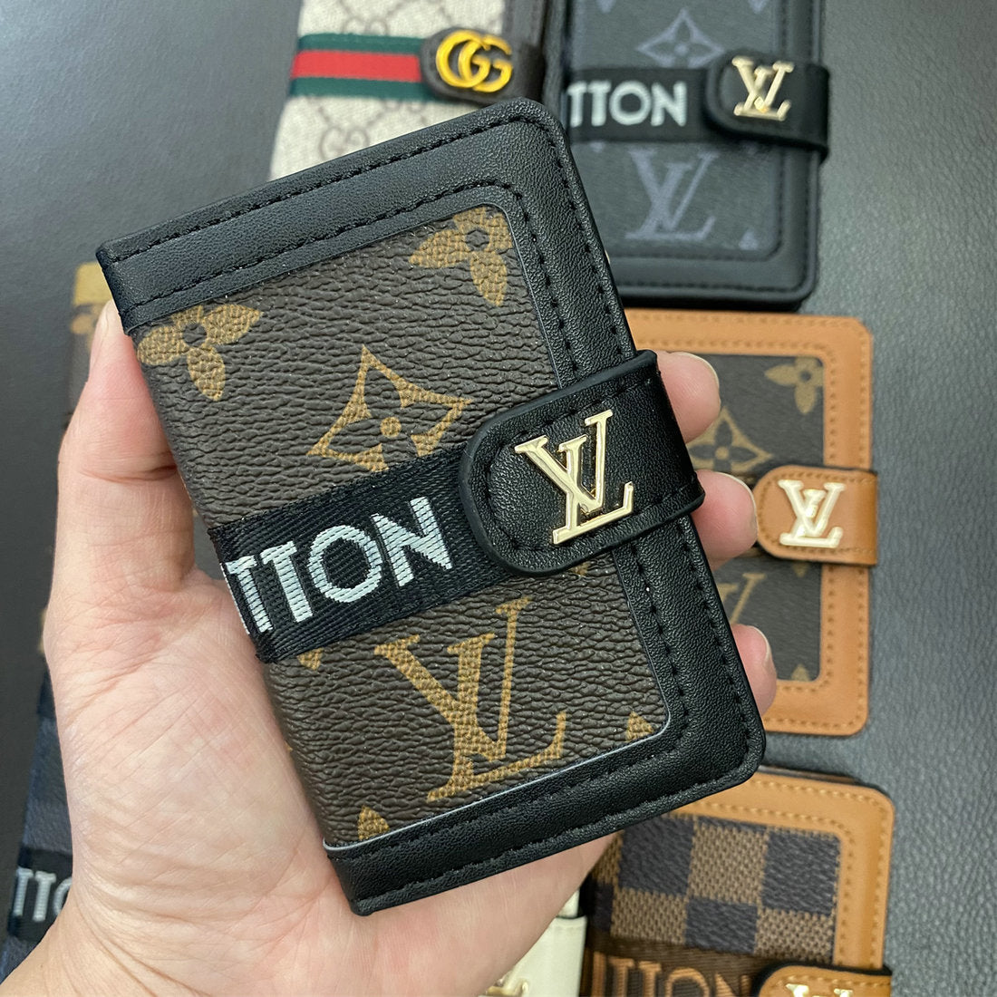 Leather High Quality Flip Card Wallet