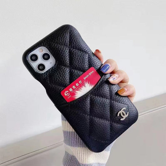 Custodia in pelle fresca per iPhone