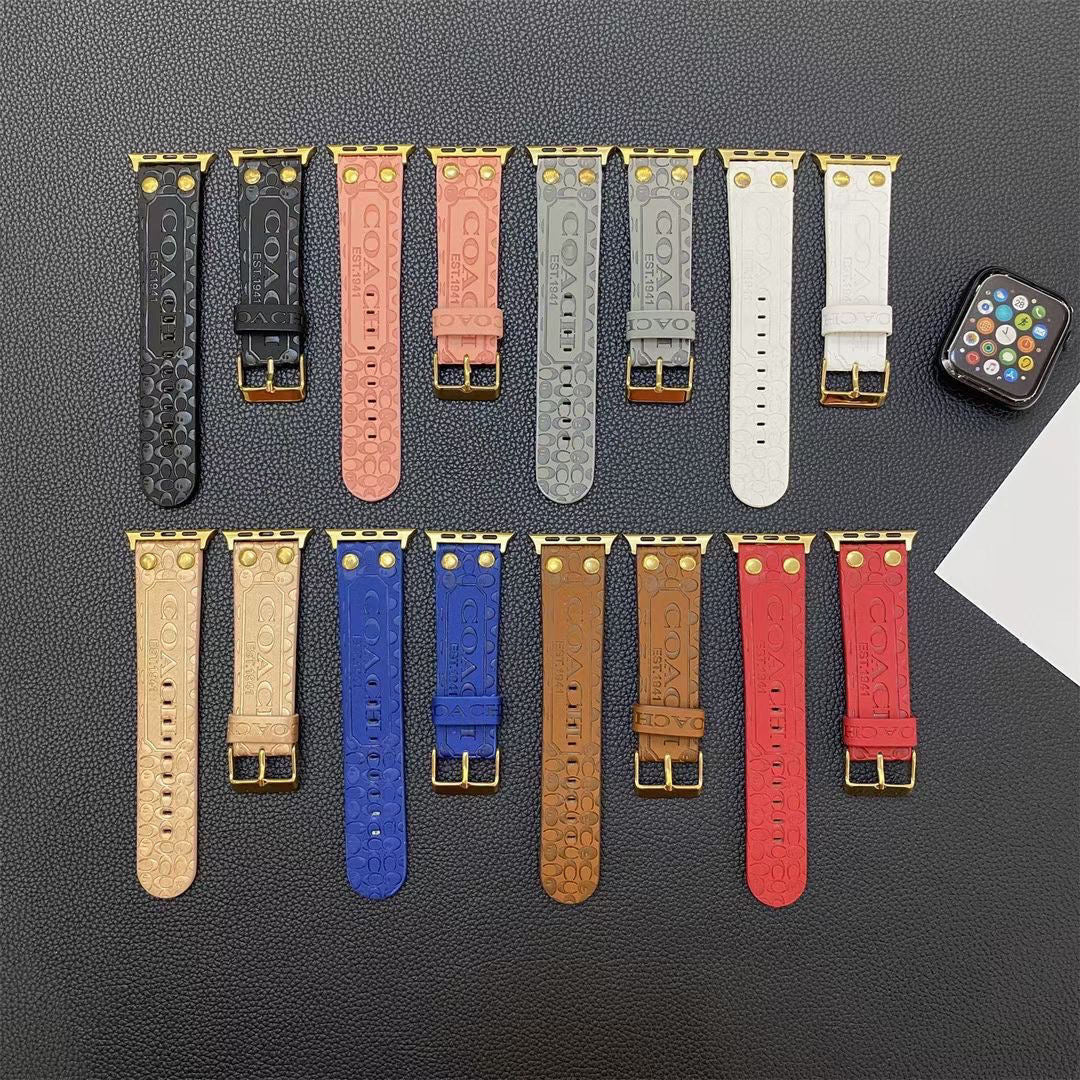 Autumn Cool Leather Apple Watch Straps