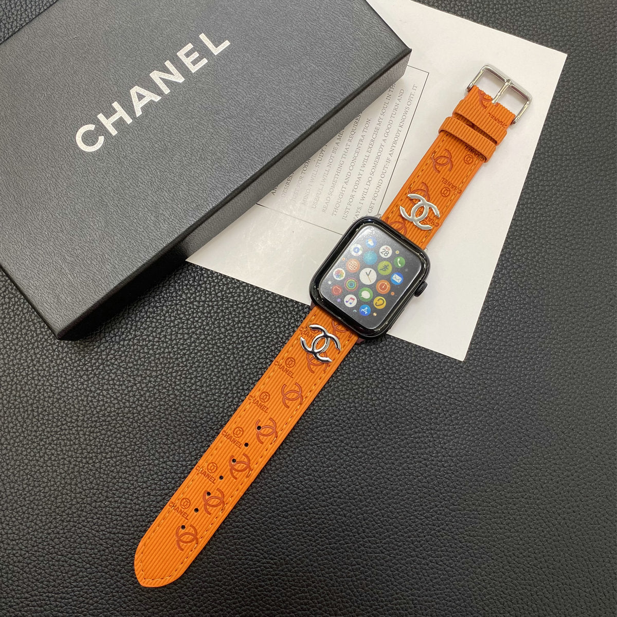 Autumn Leather Apple Watch Straps