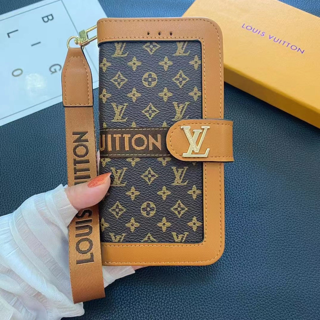 Custodia in pelle alla moda per iPhone (4 colori)