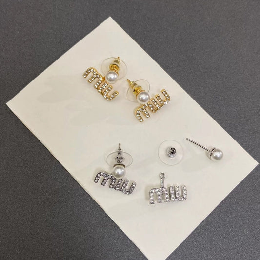 Orecchini di lusso con strass