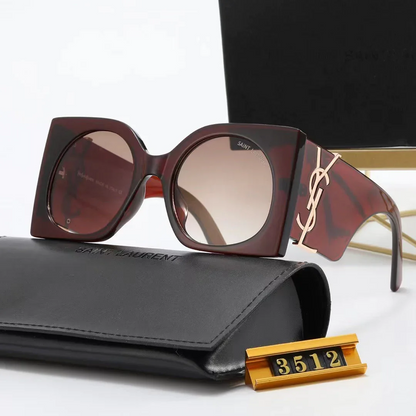 Retro Large Frame Sunglasses
