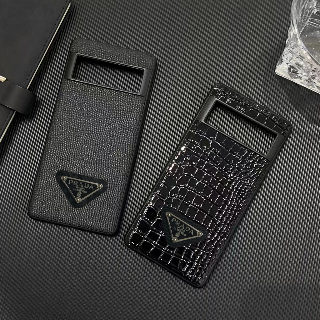 Trendy Schwarze Pixel-Telefonhülle für Google 