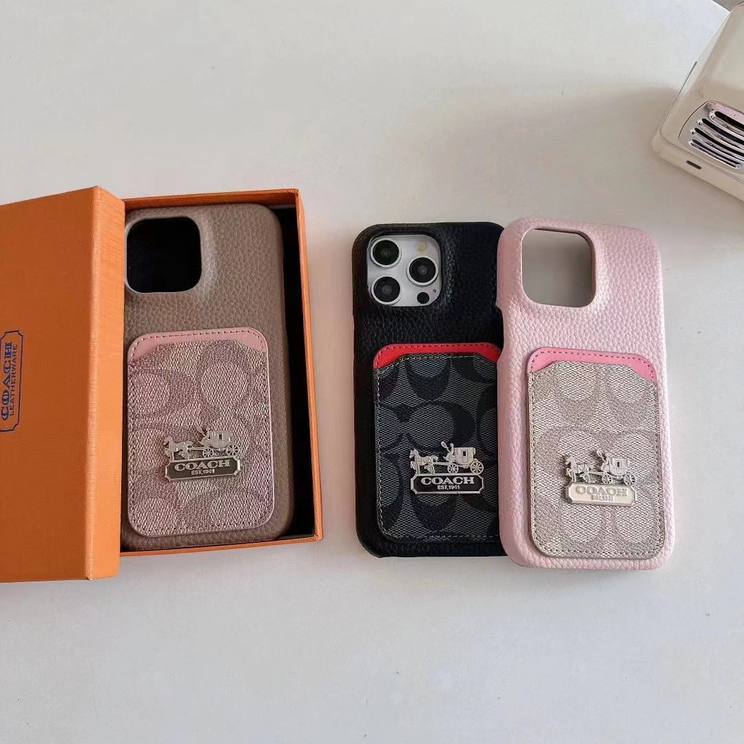 Card Style Phone Case For iPhone