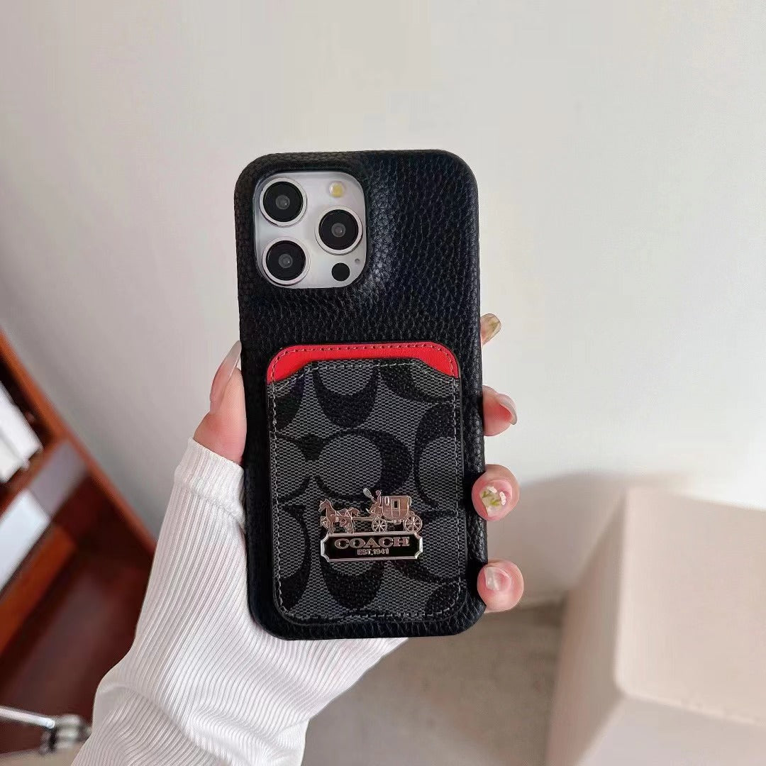 Card Style Phone Case For iPhone