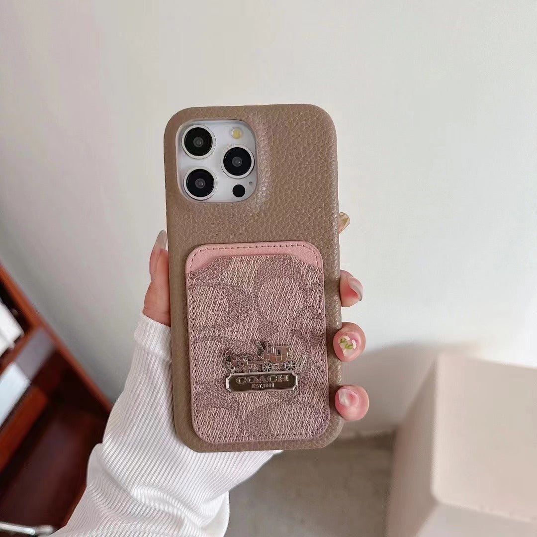 Card Style Phone Case For iPhone