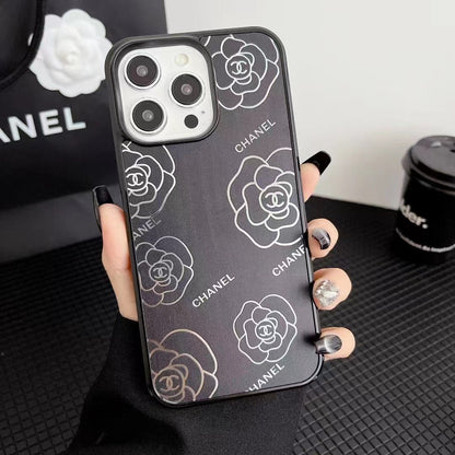 Flower Printed MagSafe Phone Case For iPhone