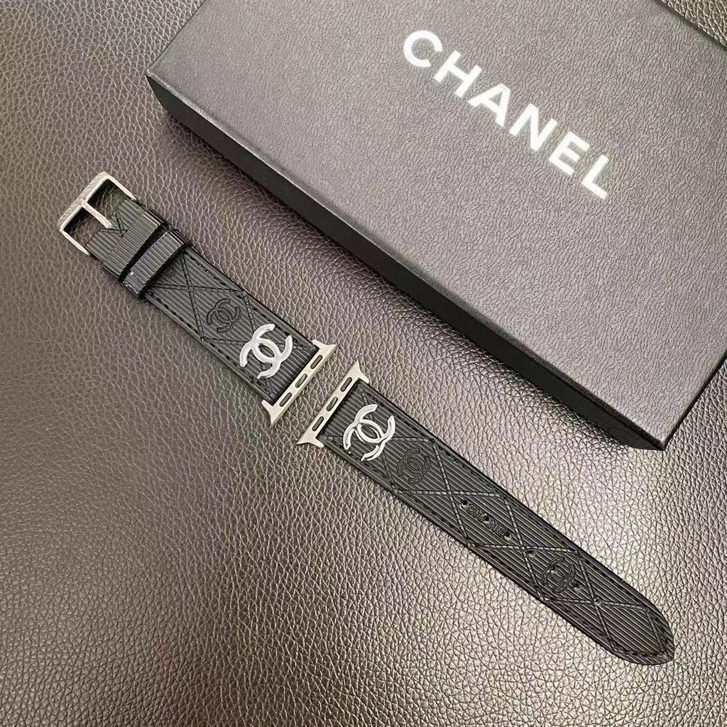 Cinturini per Apple Watch in nero fantasia 
