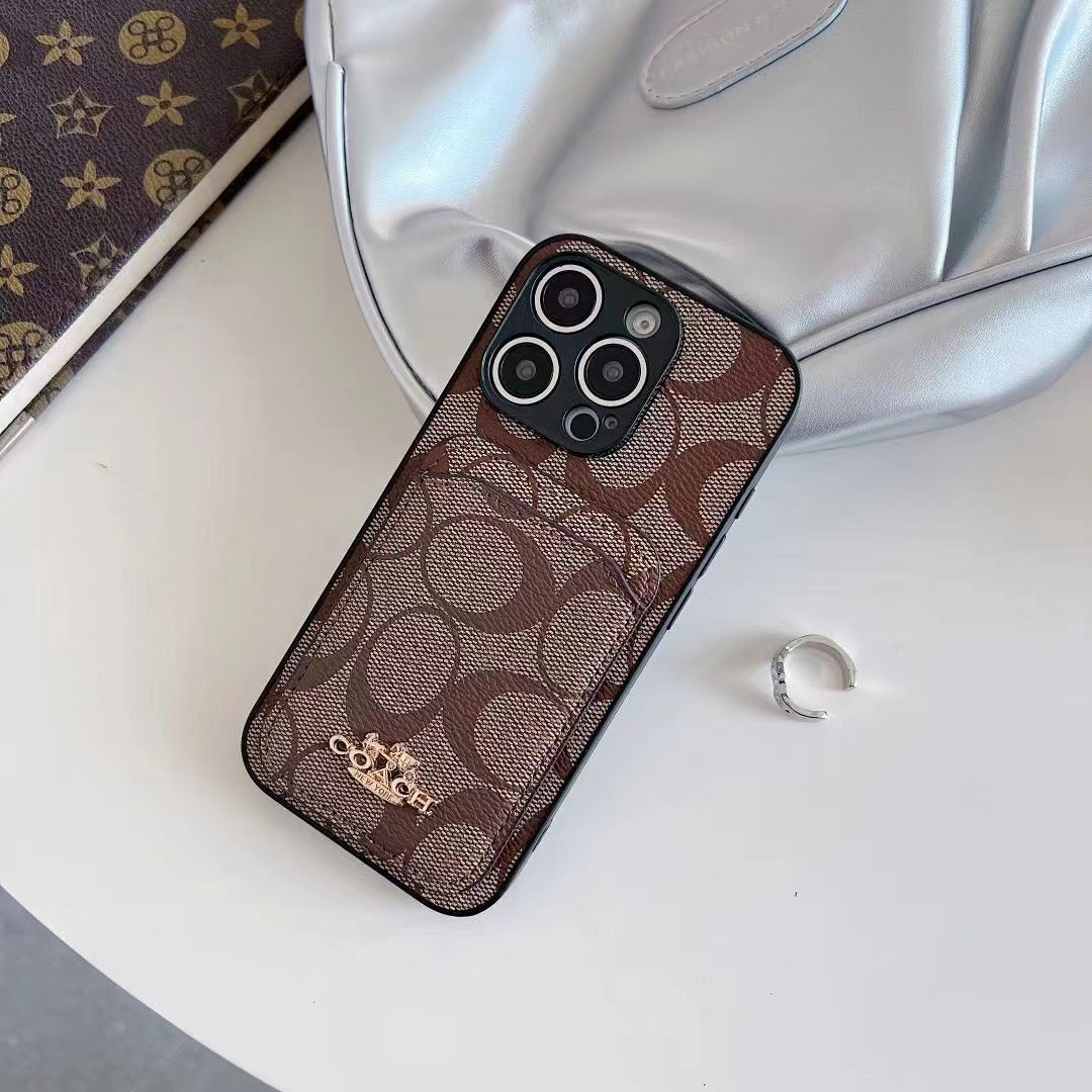 Printed Card Phone Case For iPhone