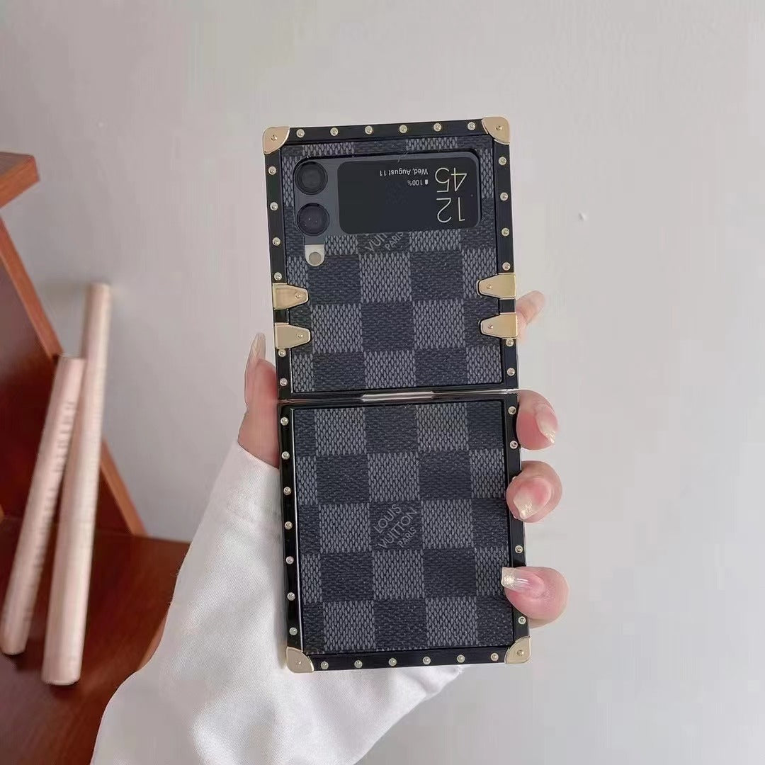 Quadratische Galaxy Z Hülle für Samsung
