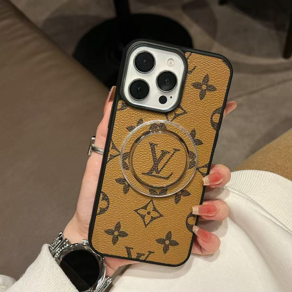 Klassische MagSafe-Telefonhülle mit Halter für iPhone