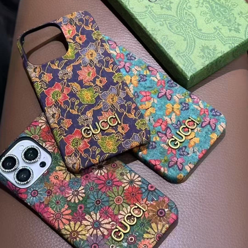 Trendy Flowers Style Phone Case For iPhone