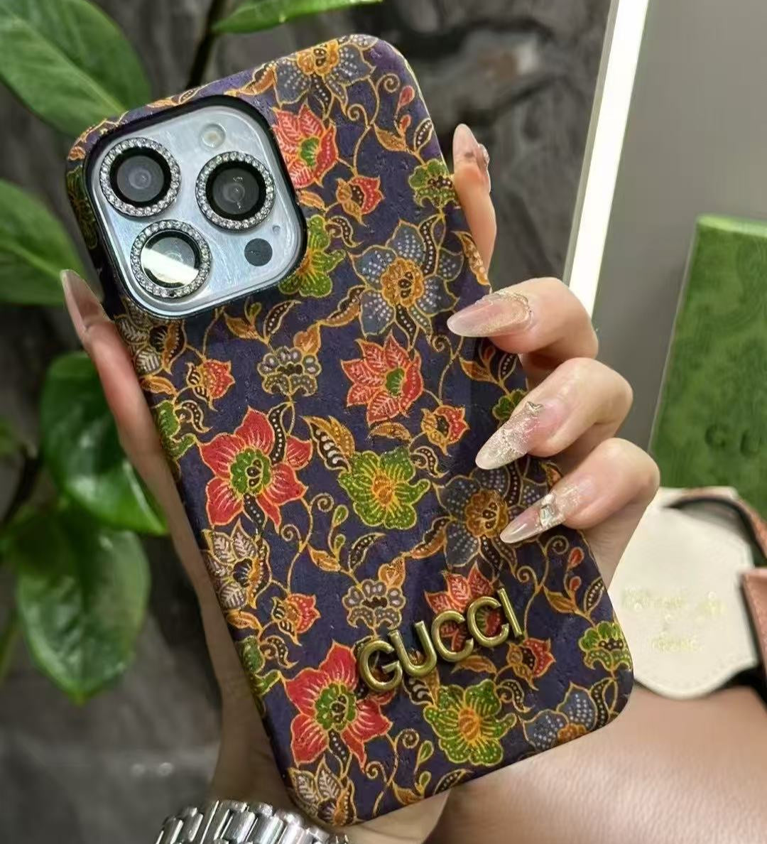 Trendy Flowers Style Galaxy Case For Samsung