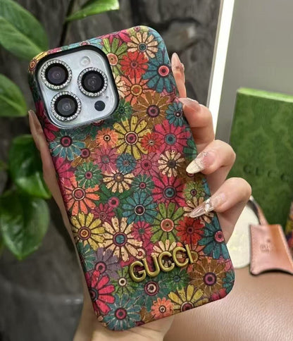 Trendy Flowers Style Galaxy Case For Samsung