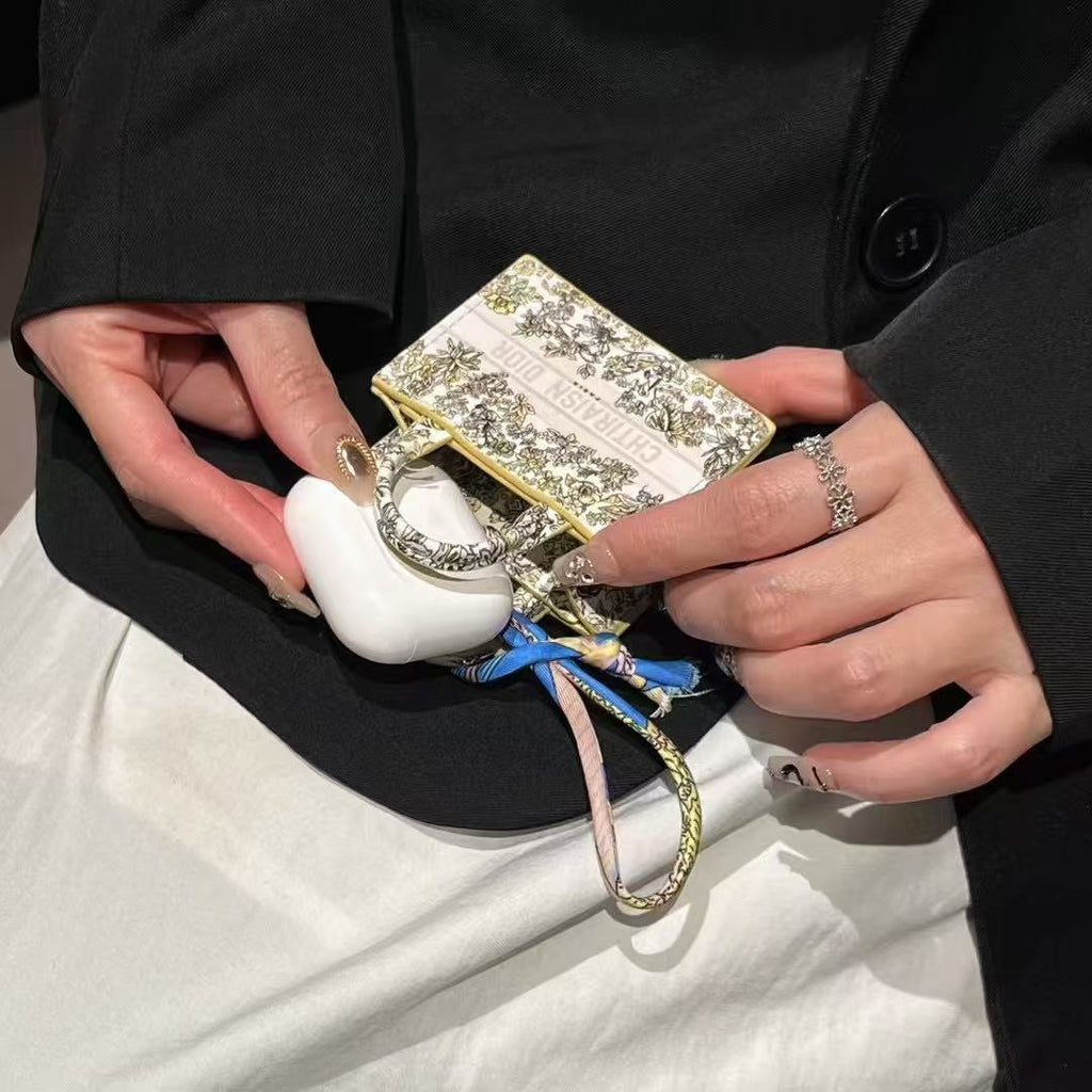 Embroidery Style Universal Earphone Case
