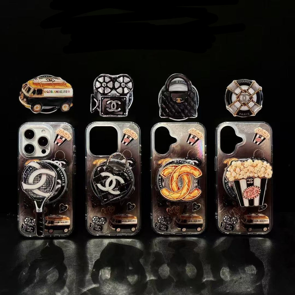 Cool Black Magnetic Phone Case For iPhone