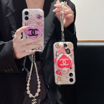 Custodia magnetica a forma di cuore per iPhone