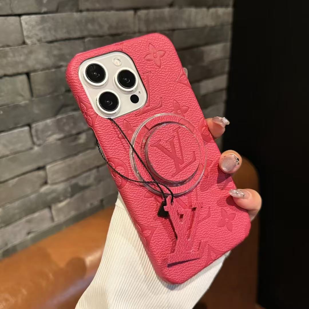 Colorful Holder MagSafe Phone Case For iPhone