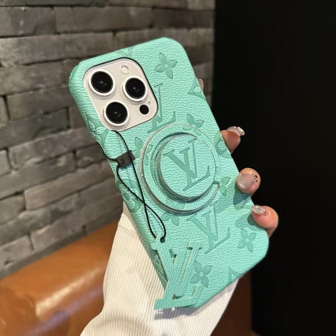 Colorful Holder MagSafe Phone Case For iPhone
