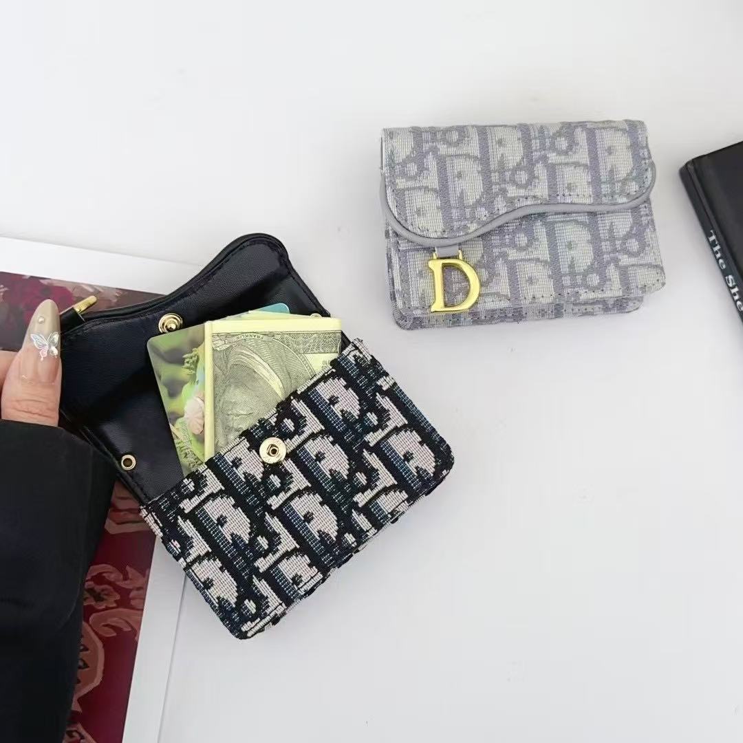 Embroidery Levels Strap Wallet Bag