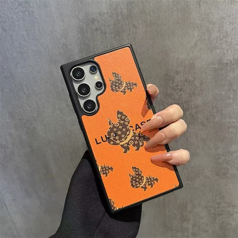 Trendy Orange Style Galaxy Case For Samsung