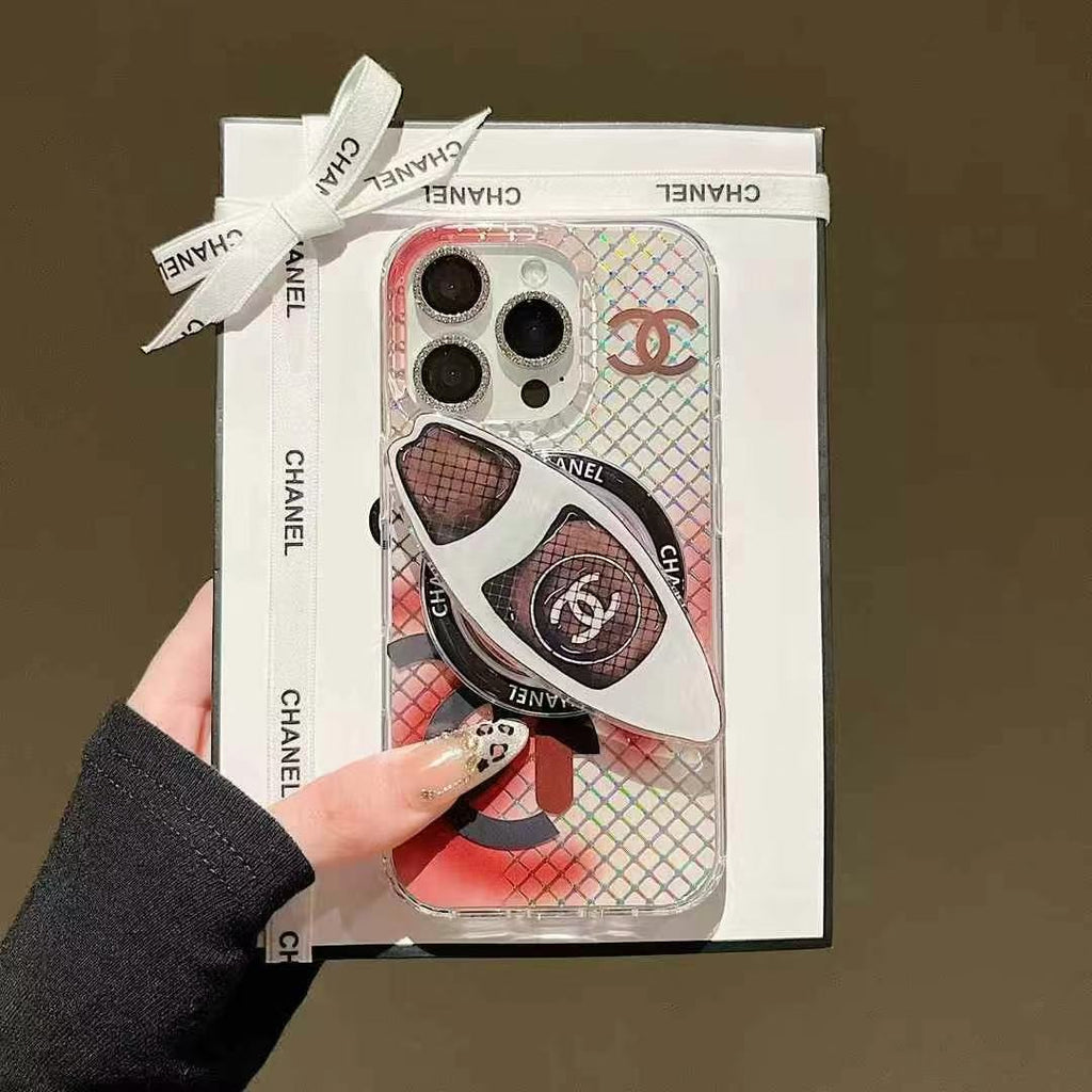 Colorful Magnetic Bracket Phone Case For iPhone