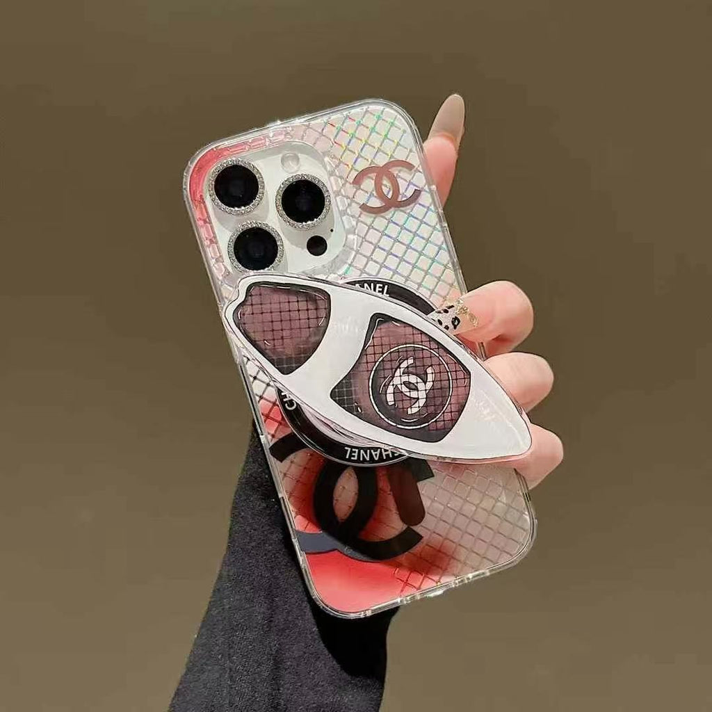 Colorful Magnetic Bracket Phone Case For iPhone