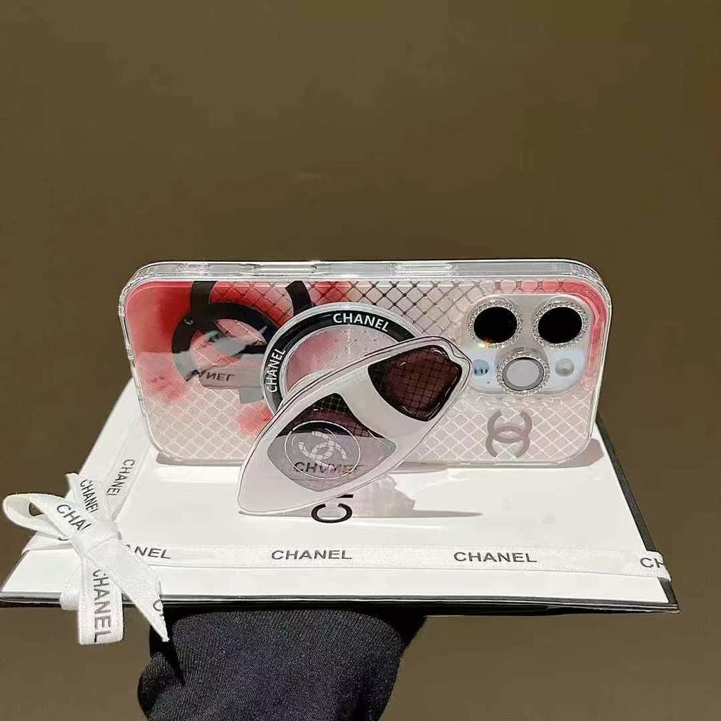 Colorful Magnetic Bracket Phone Case For iPhone