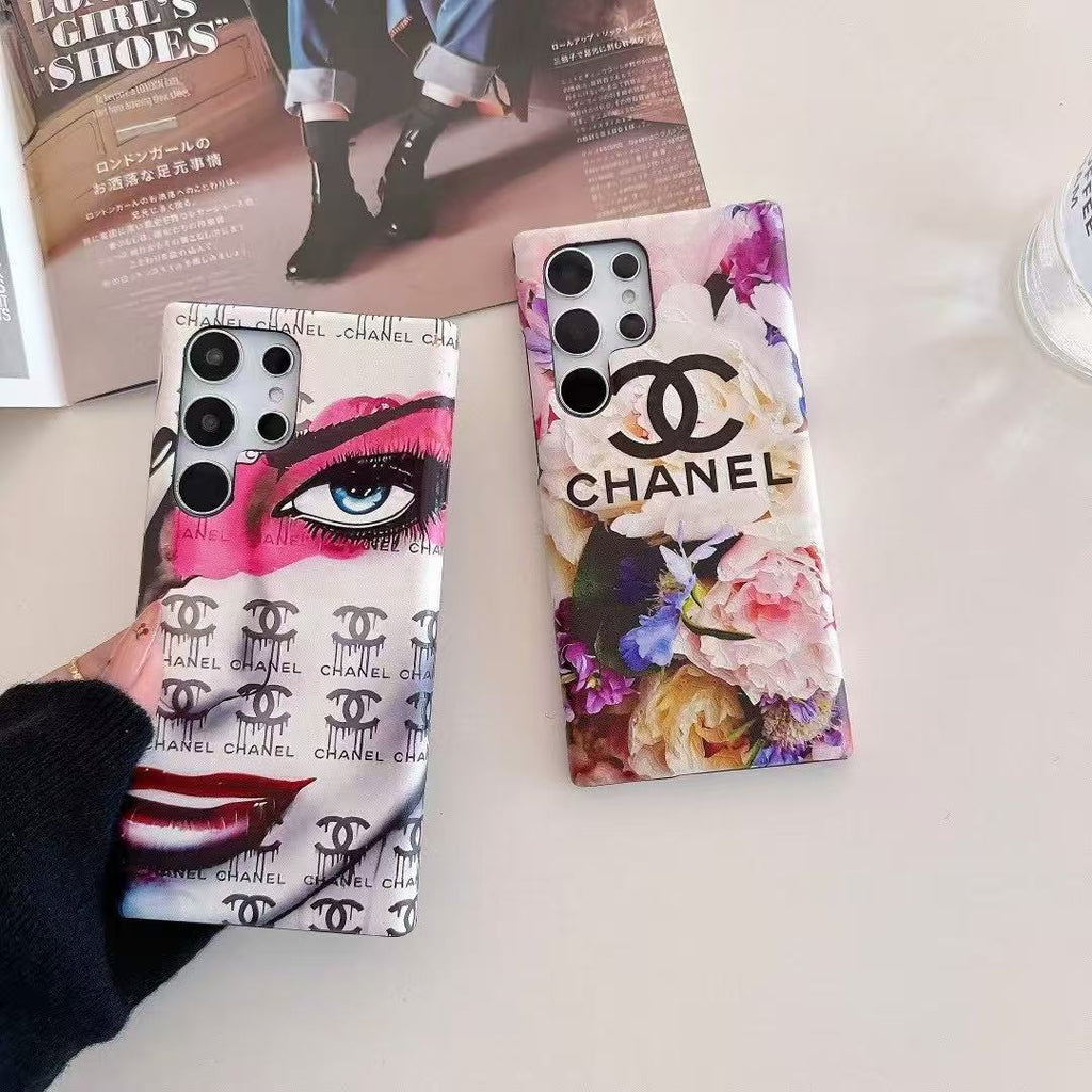 Kartenbraune Galaxy Hülle für Samsung 