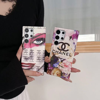 White Flowers Galaxy Case For Samsung