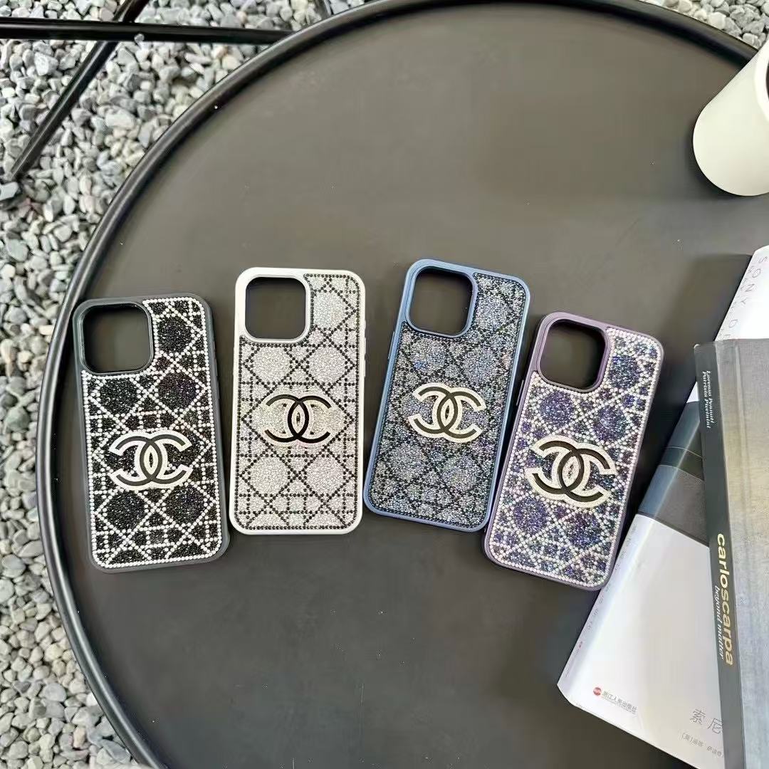 Custodia per telefono con diamanti scintillanti per iPhone