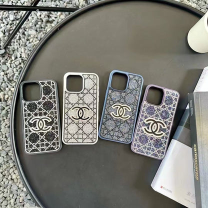 Custodia per telefono con diamanti scintillanti per iPhone