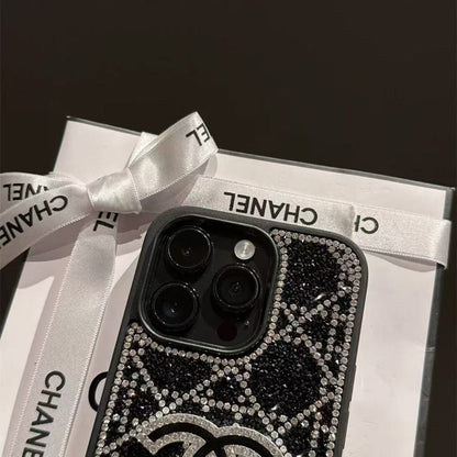 Custodia per telefono con diamanti scintillanti per iPhone